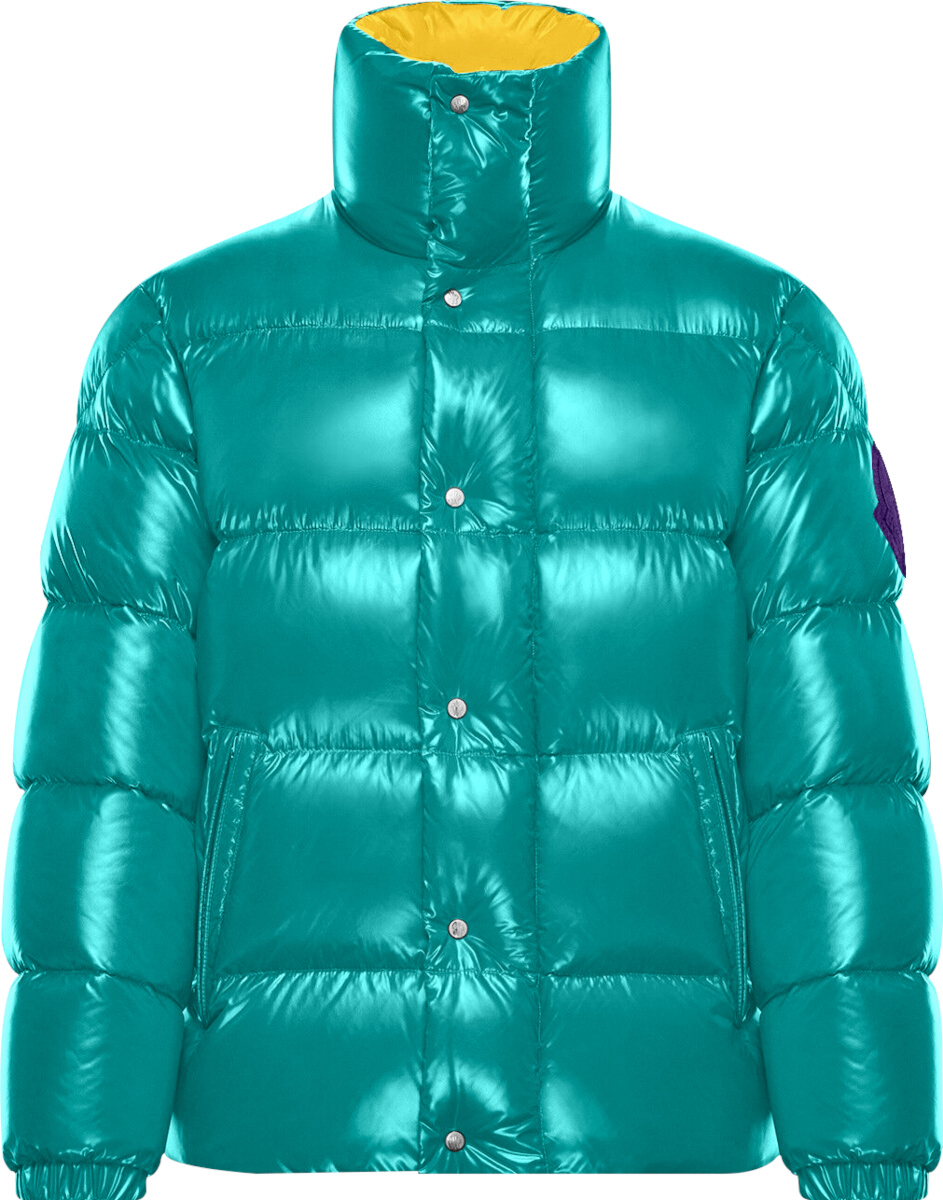 Moncler Turquoise 'Dervaux' Jacket | Incorporated Style