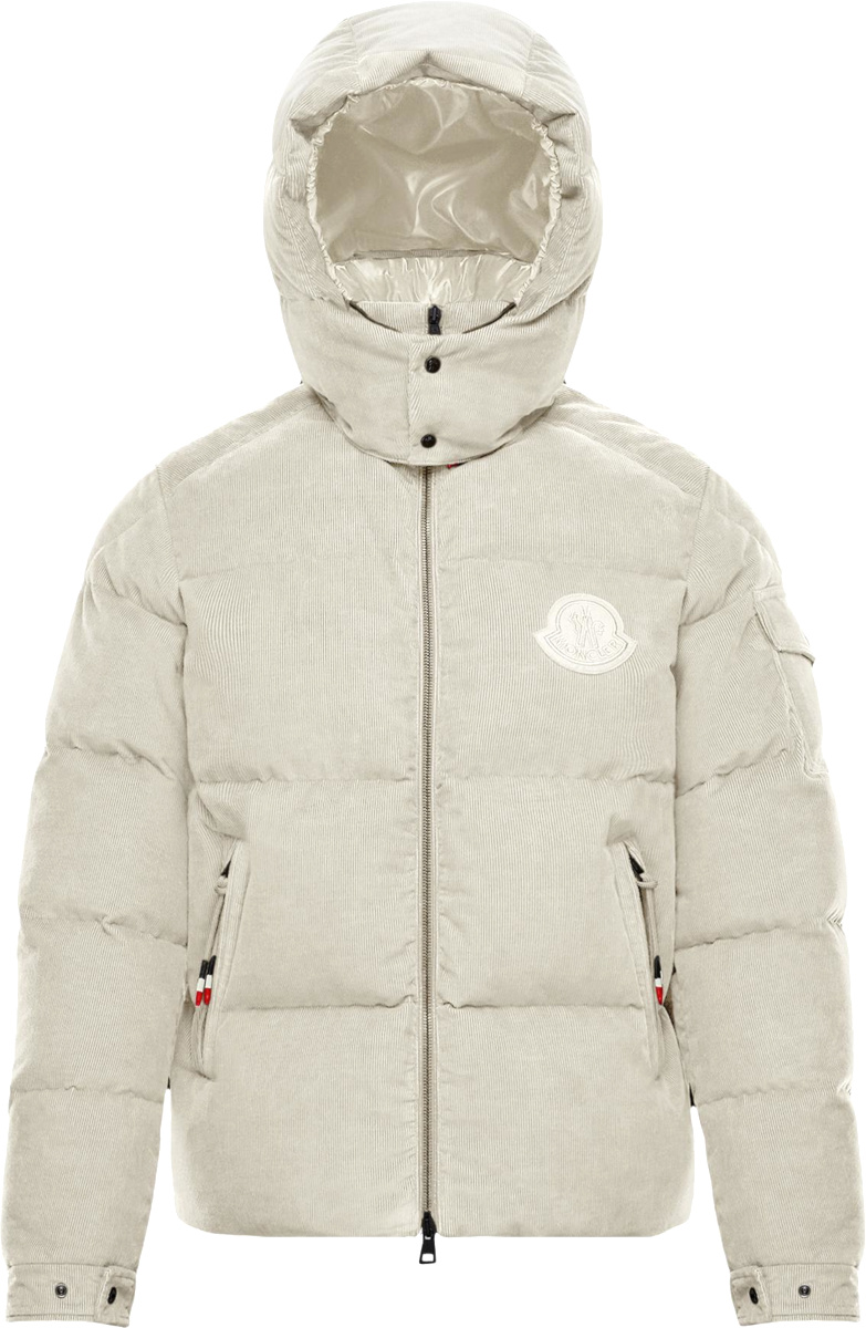 Moncler White Corduroy 'Frares' Jacket | Incorporated Style