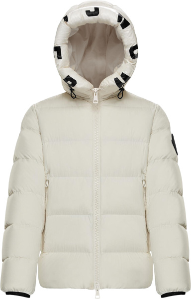 Moncler White Dubois Puffer Jacket