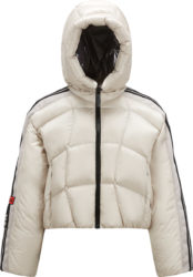 Moncler X Adidas White Fusine Down Jacket
