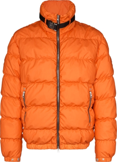 Moncler x 1017 ALYX 9SM Orange Puffer Jacket | Incorporated Style