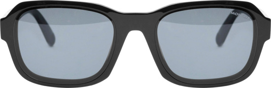 Moncler X Fragment Black Square Sunglasses