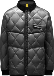 Moncler X Fragment Dark Grey Quilted Fang Jacket