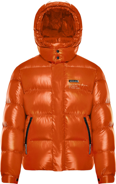 Moncler X Fragment Orange Hanriot Puffer Jacket