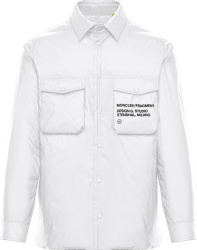 Moncler x Fragment White 'Mazen' Padded Shirt