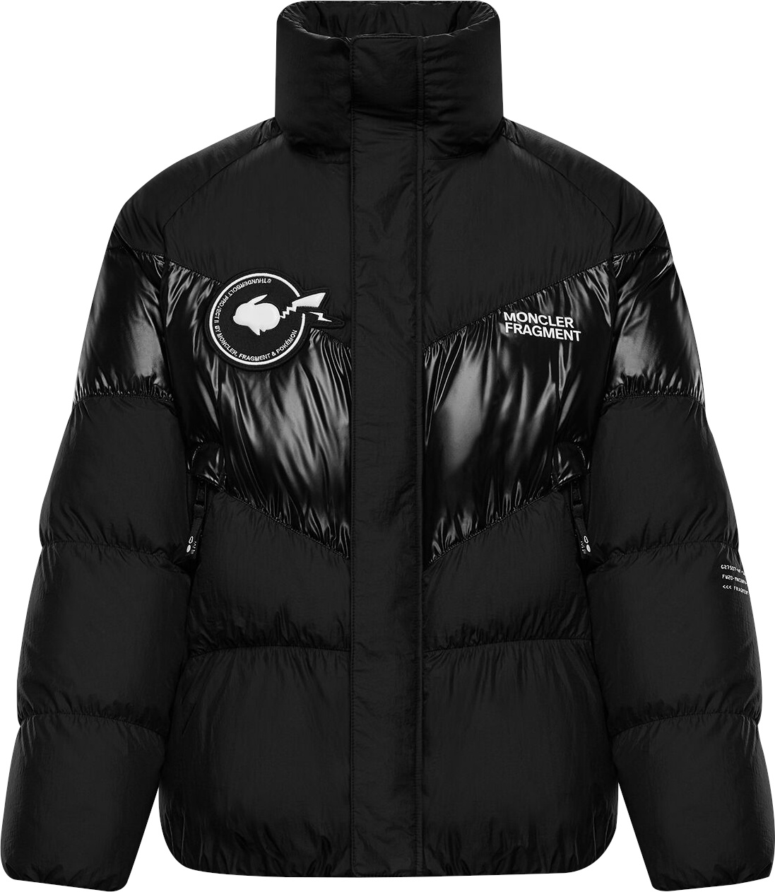 Moncler x Fragment x Pokemon Black 'Blain' Jacket | INC STYLE Moncler x Fragment x Pokemon Black 'Blain' Jacket | INC STYLE
