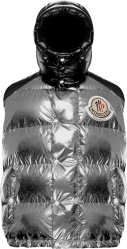 Moncler x Palm Angels Metallic Silver 'Exen' Vest