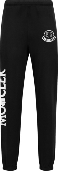 Moncler X Undefeated Black Logo Sweatshirt Sweatpants