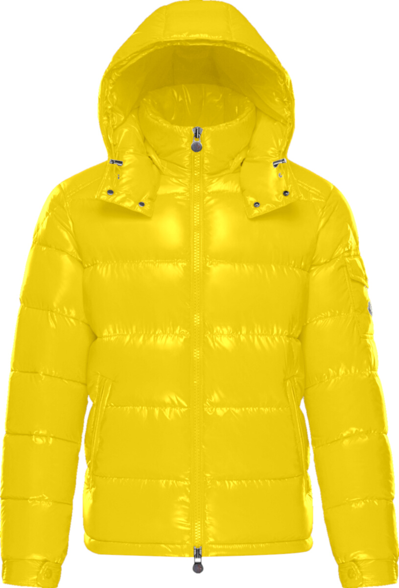 Moncler Jacket Yellow Outlet, SAVE 55%.
