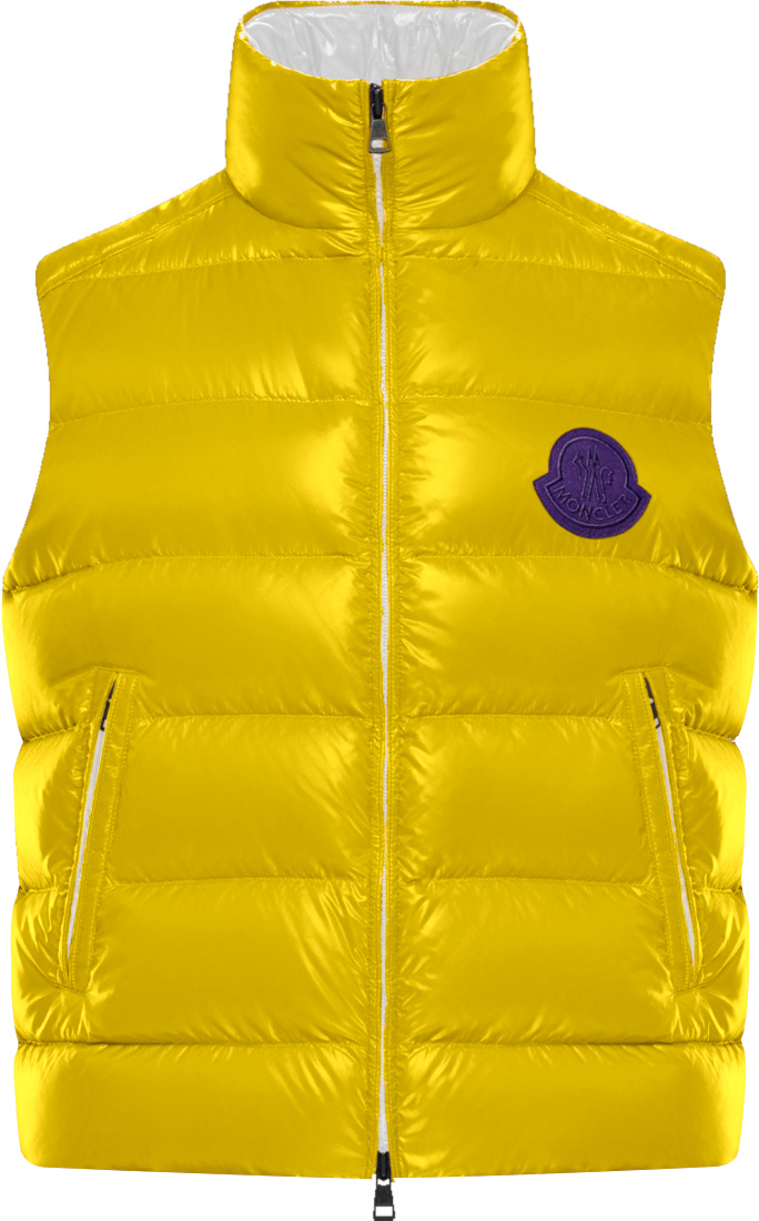 Moncler Yellow 'Park' Vest | Incorporated Style
