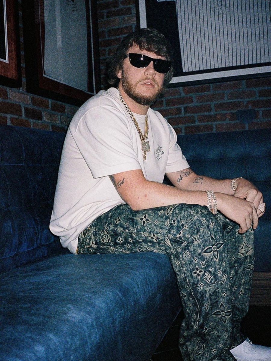 Murda Beatz Relaxed In a Full Louis Vuitton Outfit & Nike AF1s