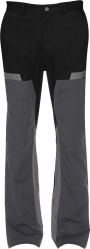 Nahmias Black And Grey Panel Carpenter Pants