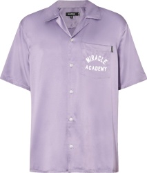 Nahmias Light Purple Silk Knit Miracle Academy Shirt