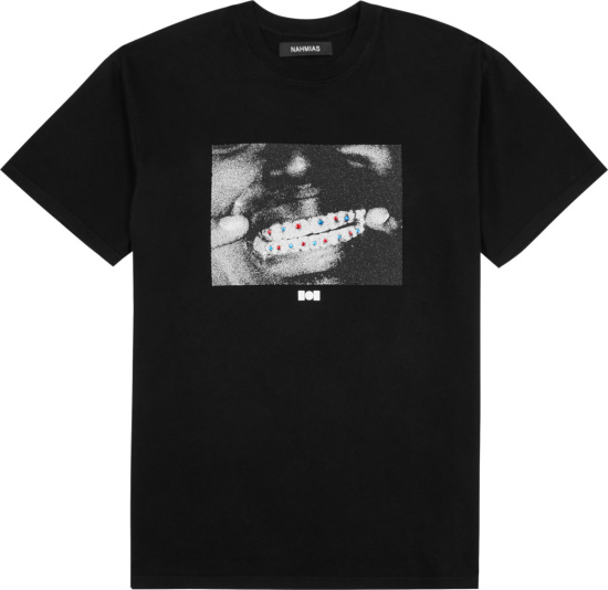 Nahmias X Kodak Black Black Grillz Print T Shirt