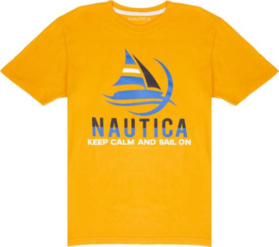 Nautica Keep Calm And Sail On Print T Shirt