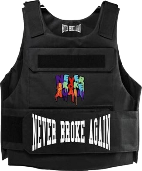 Never Broke Again Black Tactical Vest