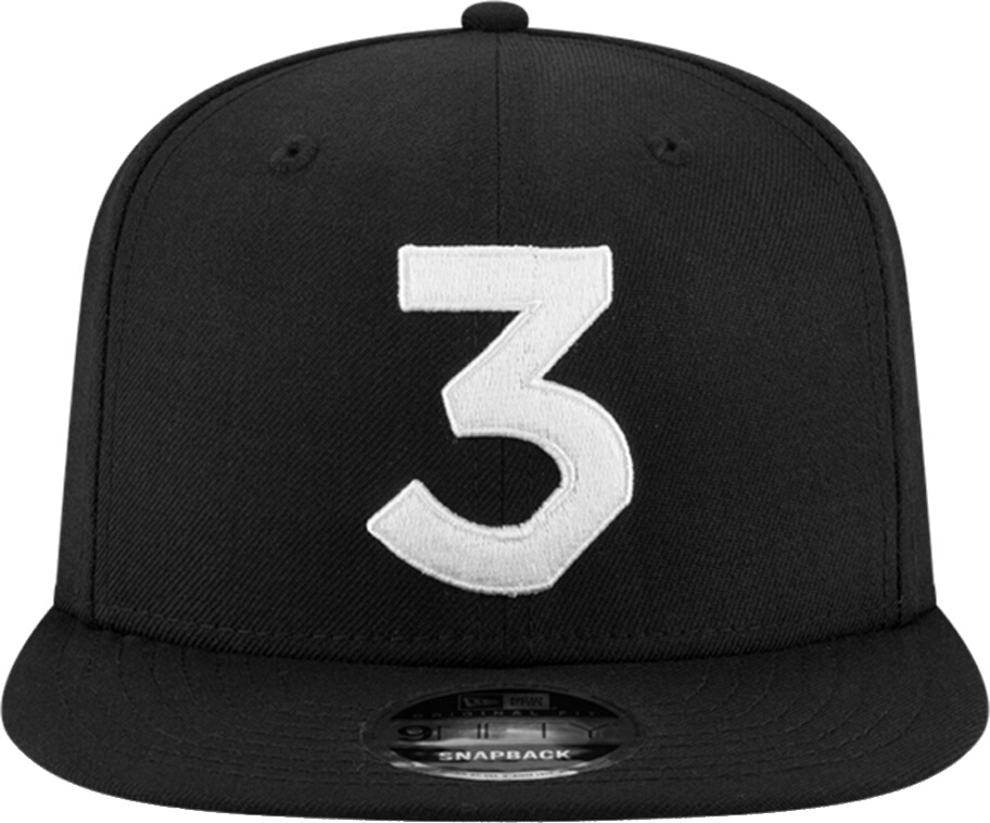 New Era Black 'Chance 3' Merch 9FIFTY | Incorporated Style