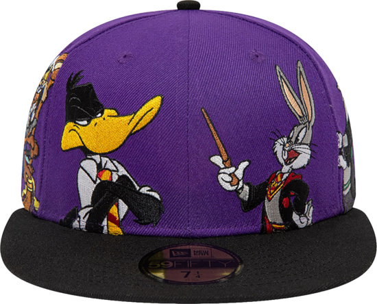New Era Looney Tunes Purple 59fifty Fitted Hat