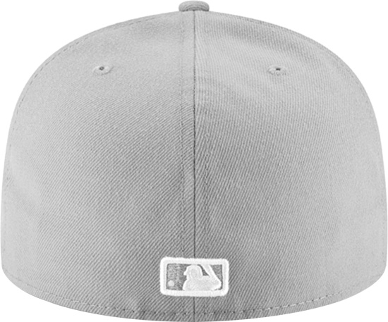 New Era New York Yankees Grey Fitted Hat