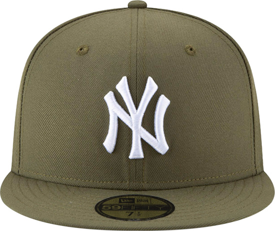 New Era New York Yankees Olive Fitted Hat