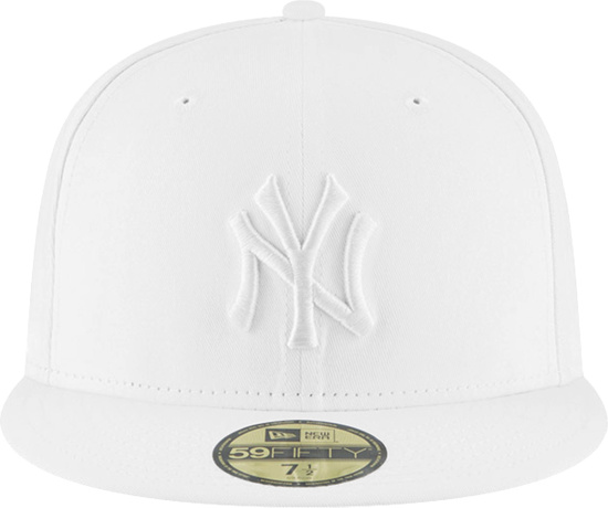 New Era New York Yankees White Fitted Hat