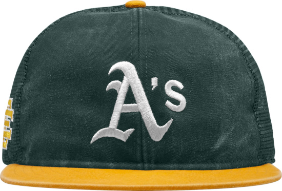 New Era X Eric Emanuel Athletics Green And Yellow 9fifty