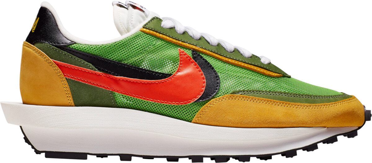 Nike LDWaffle x Sacai 'Green Gusto' | Incorporated Style