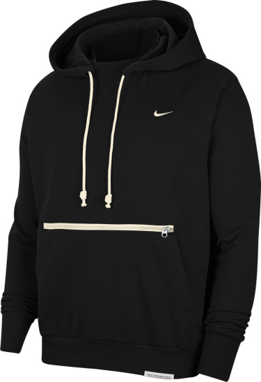 Nike Black Zip Pocket 'Standard Issue' Hoodie | INC STYLE