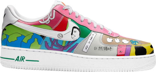 Nike Air Force 1 Low x Rouhan Wang 'Cartoon' | Incorporated Style