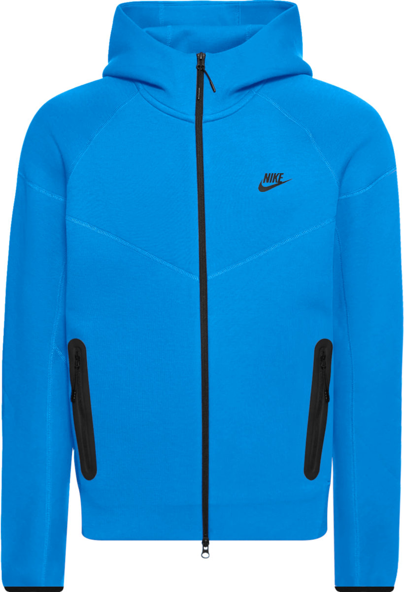Nike Sportswear Tech Light Photo Blue 'Windrunner' Zip Hoodie | INC STYLE