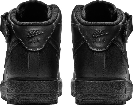 Nike Air Force 1 07 Mid Triple Black