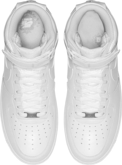 Nike Air Force 1 High Top Triple White