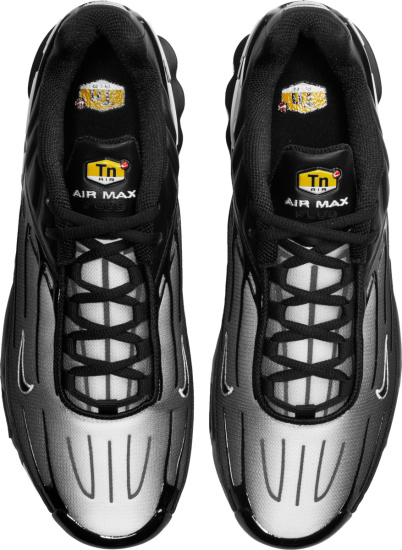 Nike Air Max Plus 3 White Grey Black Gradient Sneakers