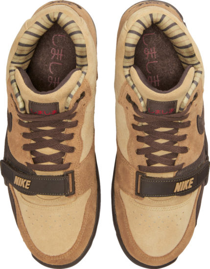 Nike Air Trainer 1 Light Beige Light Brown And Dark Brown Sneakers