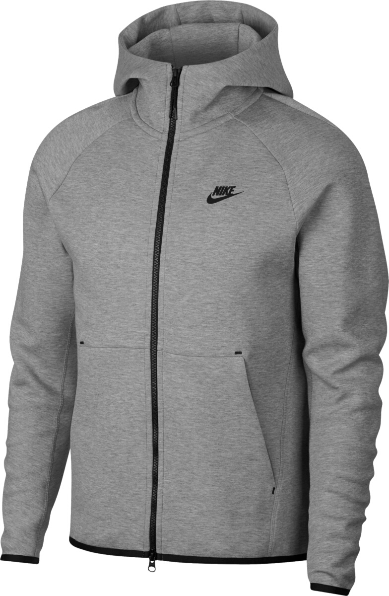 Nike Grey 'Tech' Zip Hoodie | Incorporated Style