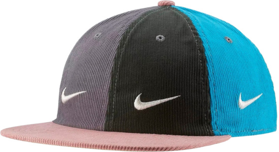 Nike Multicolor Corduroy Logo Hat
