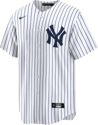 Nike New York Yankees White Pinstripe Home Jersey