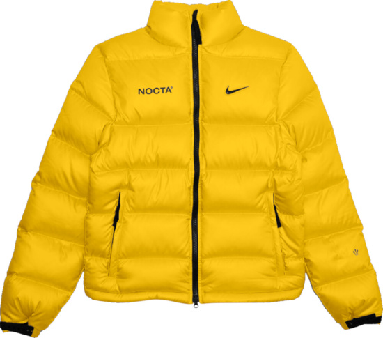 Nike x NOCTA Yellow Puffer Jacket | Incorporated Style