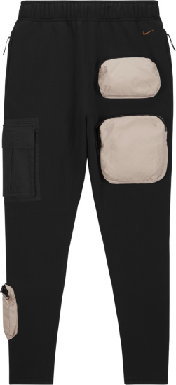 Nike NRG AG x Travis Scott Black Cargo Sweatpants | Incorporated Style
