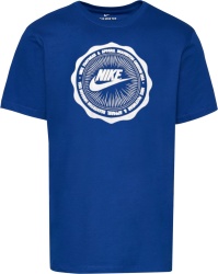 Nike Sportswear Blue Beaverton Logo T Shirt Dj3877