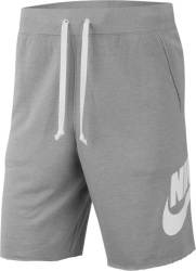 Nike Sportswear Grey Alumni Logo Shorts