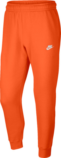 jogger nike orange