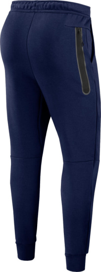 Nike Sportswear Tech X Psg Navy And Gold Fleece Joggers