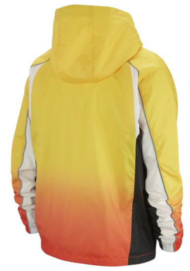 Nike Tuned Yellow And Orange Track Jacket