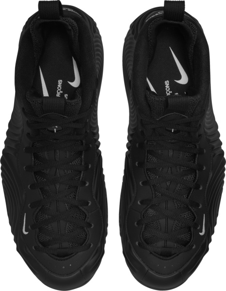 Nike X Comme Des Garcons Air Foamposite One Black Sneakers
