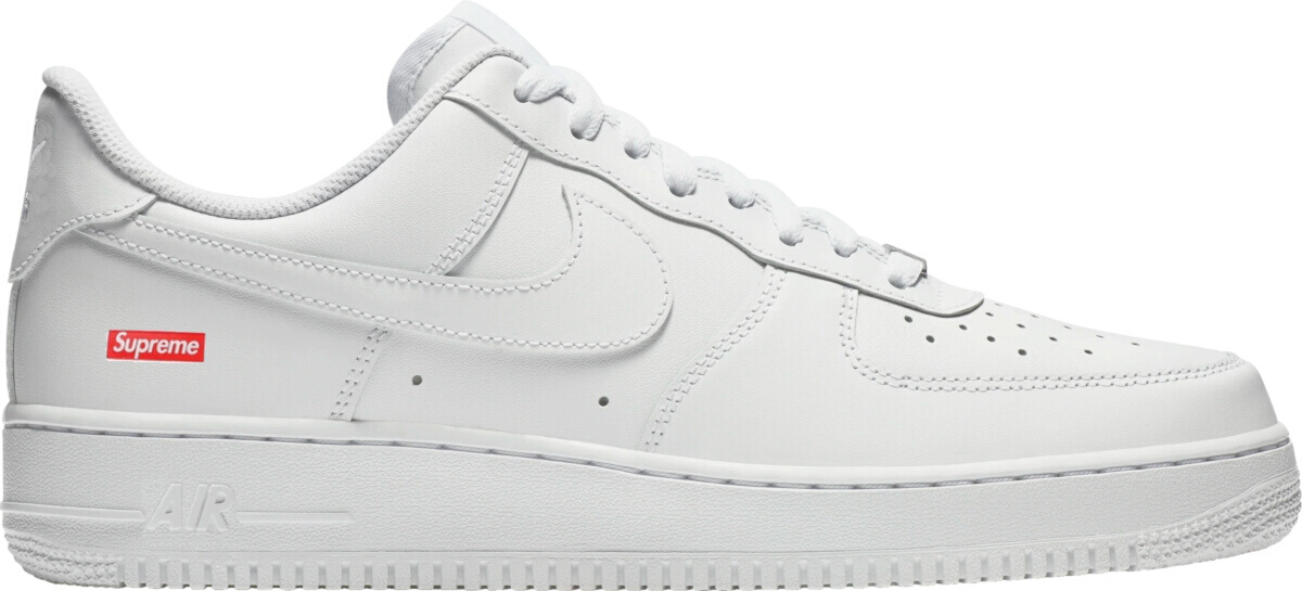 Nike Air Force 1 Low x Supreme 'Box Logo White' | Incorporated Style