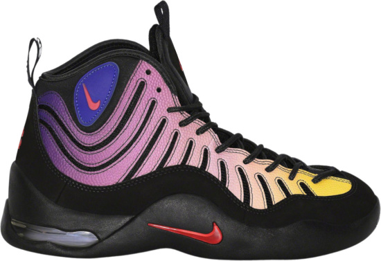 Nike X Supreme Purple Gradient Air Bakin Sneakers