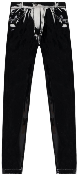 Nomenklatura Black Latex Pants