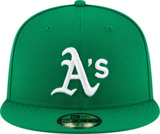 Oakland Athletics Kelly Green Fitted Hat