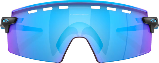 Oakley Blue And Black Oversized Mask Lens Shield Sunglasses